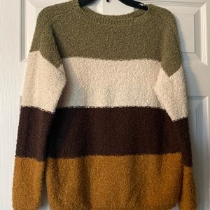 4 color fall sweater
